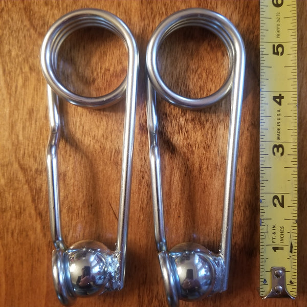 Spring And Ball Two Hole Pin Set Small