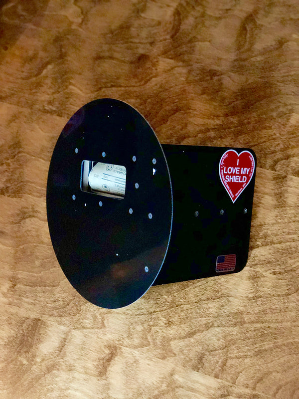 Wendy's Pancake Welding Hood Right Handed Black