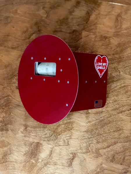Wendy's Pancake Welding Hood Helmet - Right Handed, Black, With Strap And Balsa Wood Eyepiece