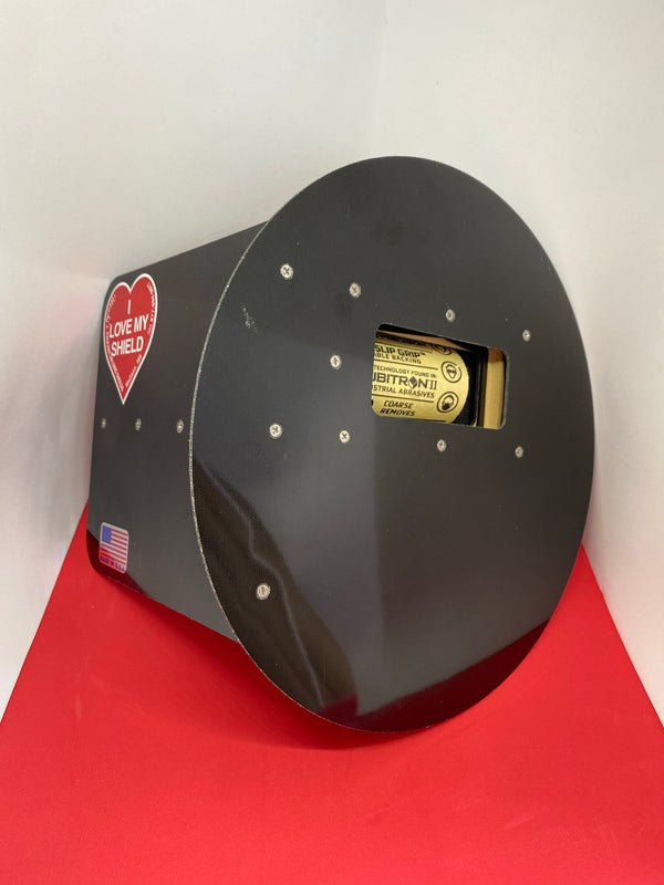Wendys Pancake Welding Hood Black Left Hand.