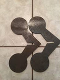 Jumping Jack shooting target weld it yourself kit
